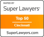 Rated by Super Lawyers Top 50 Cincinnati